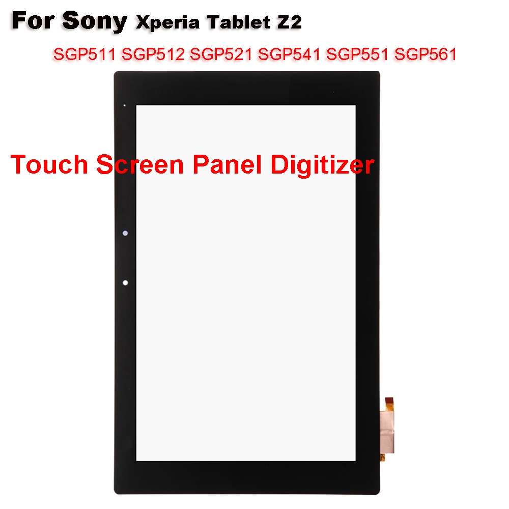 

For Sony Xperia Tablet Z2 SGP511 SGP512 SGP521 SGP541 SGP551 SGP561 Touch Screen + OCA LCD Front Glass Panel Replacement parts