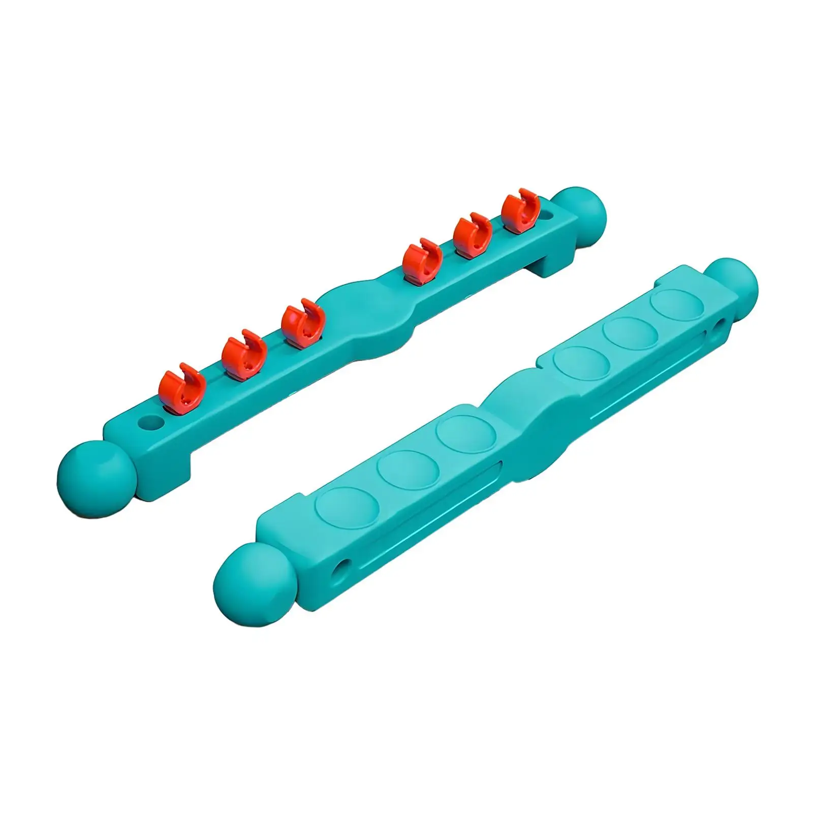 

Snooker Pool Cue Rack for 6 Cues Vertical Storage Display Pool Sticks Holder