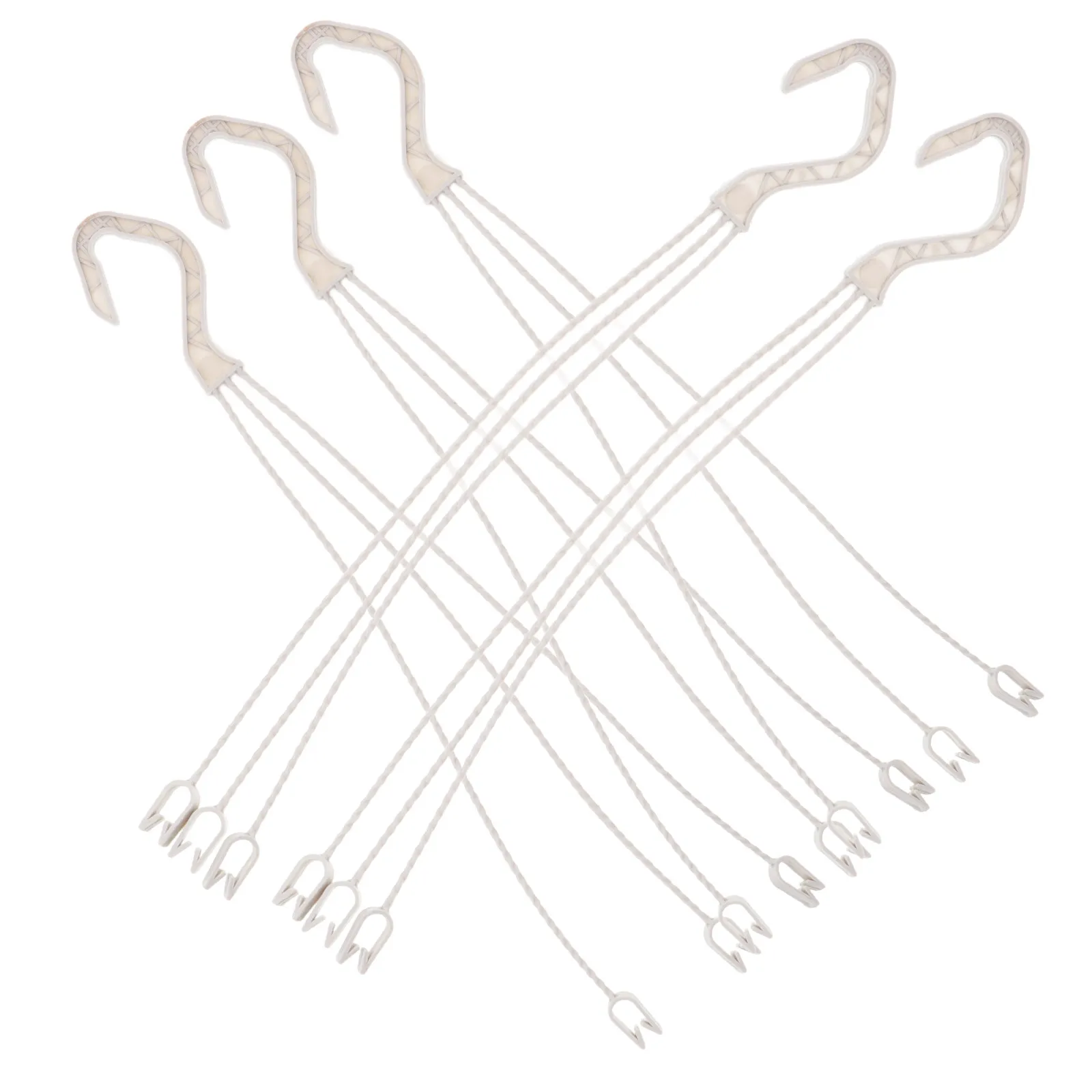 5pcs Plant Hooks for Hanging Flower Pots – Space-Saving, Adjustable Indoor Outdoor Plant Hangers