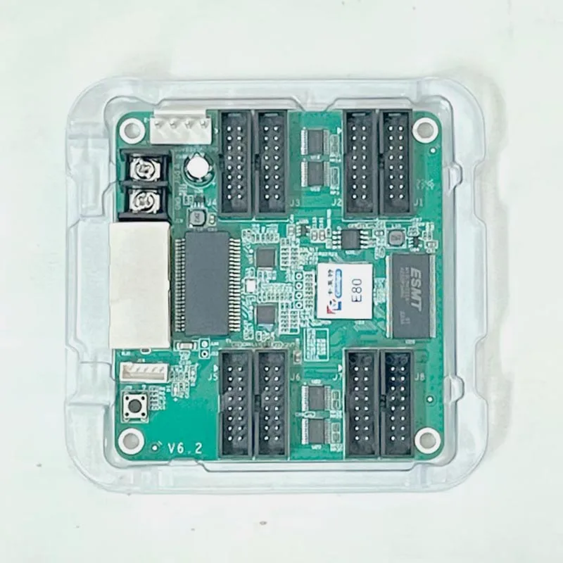 Colorlight E80 Full Color LED Display Screen Receiving Card Indoor RBG Electronic Large Screen Module HUB75 Video Control Card