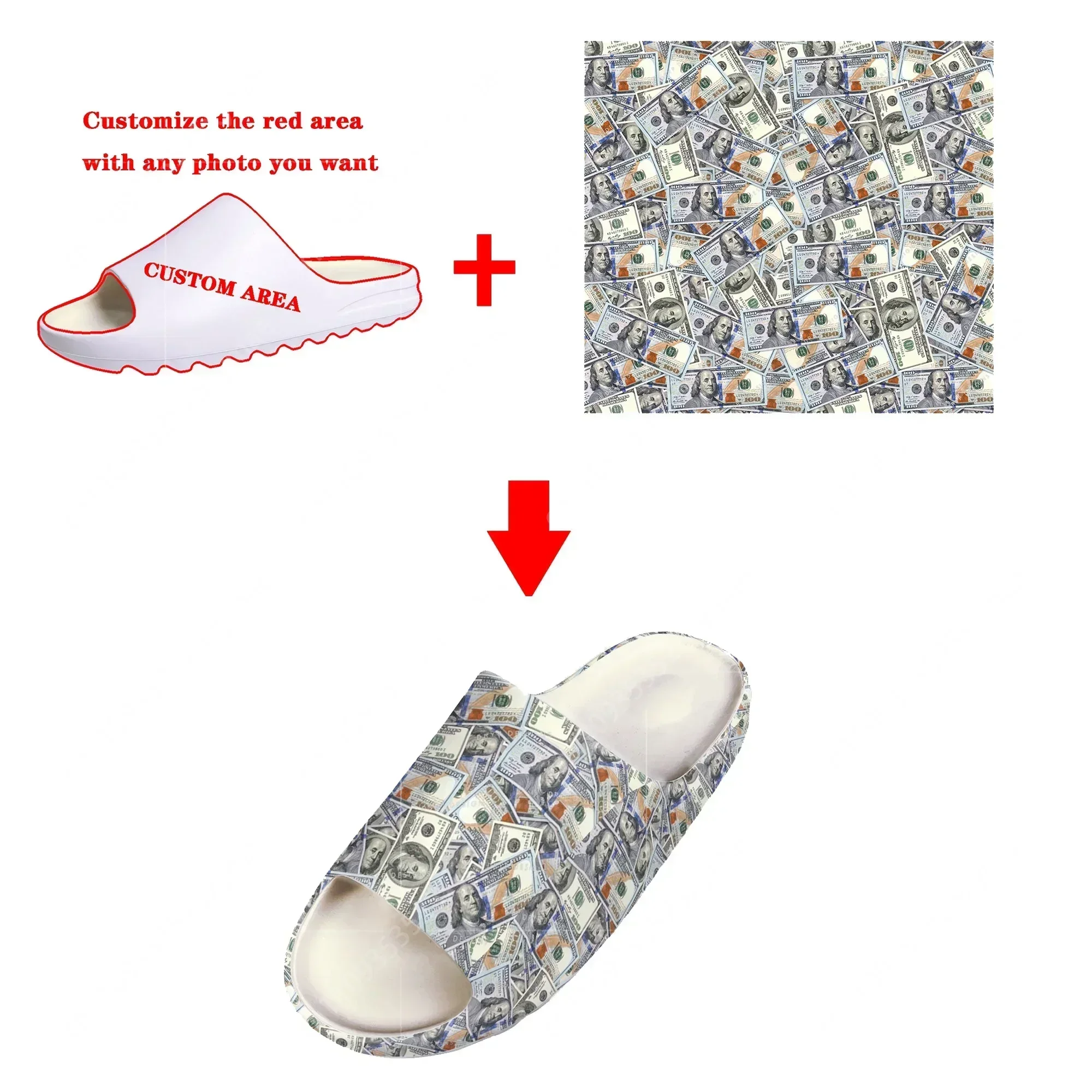 I Pee in Pools Soft Sole Sllipers Mens Womens Teenager Bathroom Home Clogs Customize Made Beach Water Shoes on Sandals Shoes view 4