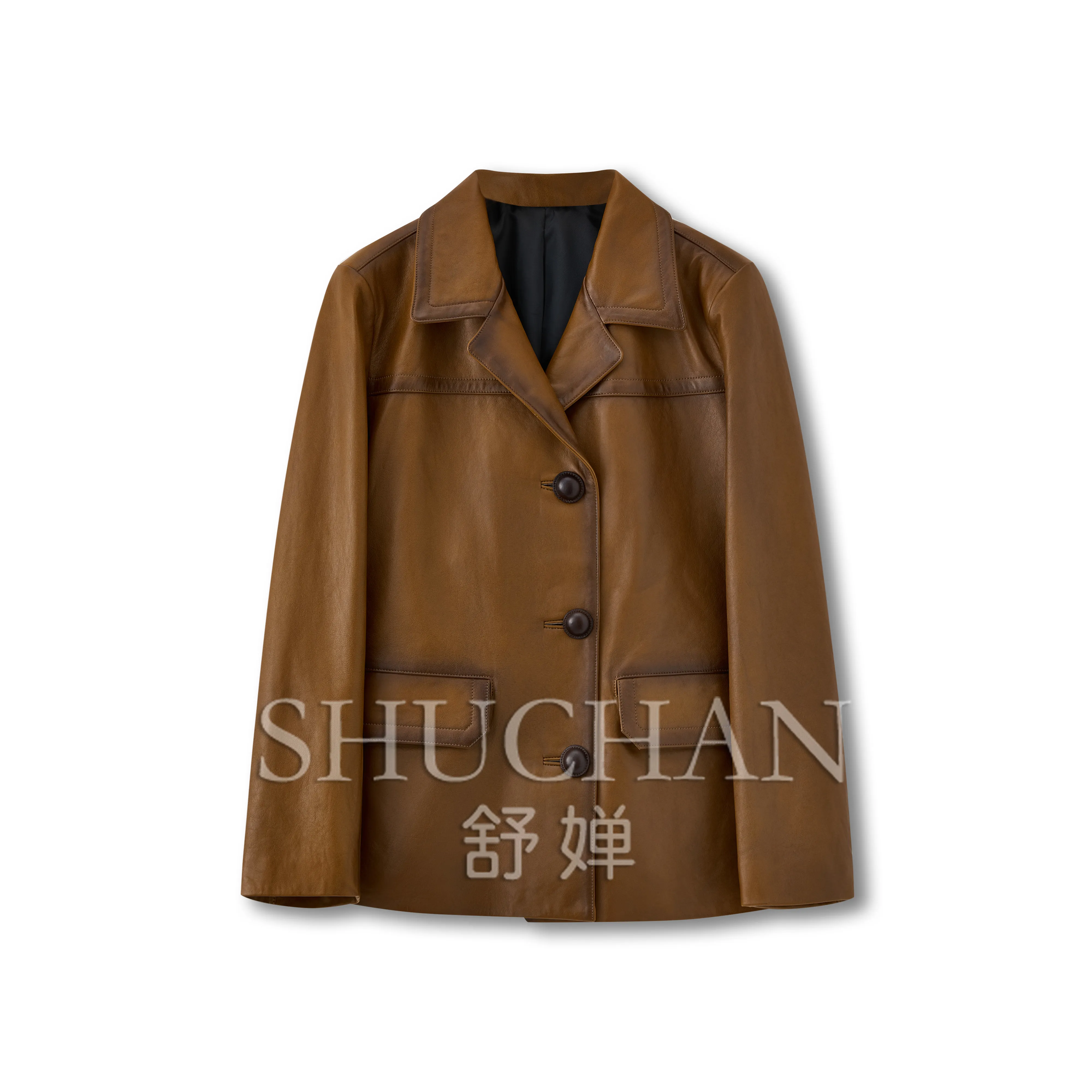 2026 Winter New Coat Women A-grade Goat Leather Jacket Suede and Cattle Sheepskin Blazer Women