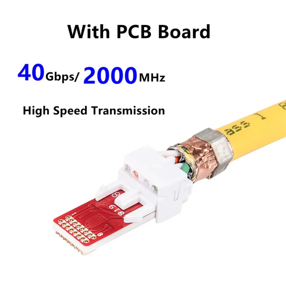 Cat8 Cat7 Cat6A Ethernet Cables RJ 45 Lan Cable Cat 8 7 6A Networking Patch Cord 0.5M 1M 1.5M 2M 3M 4M 5M 7M 8M 10M 12M 15M