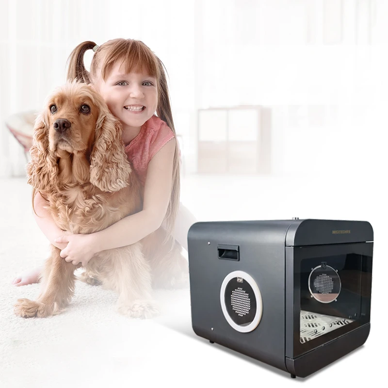 

Hard Shell Vet Oxygen Chamber | Smart Hyperbaric Pet Crate for Cats & Dogs