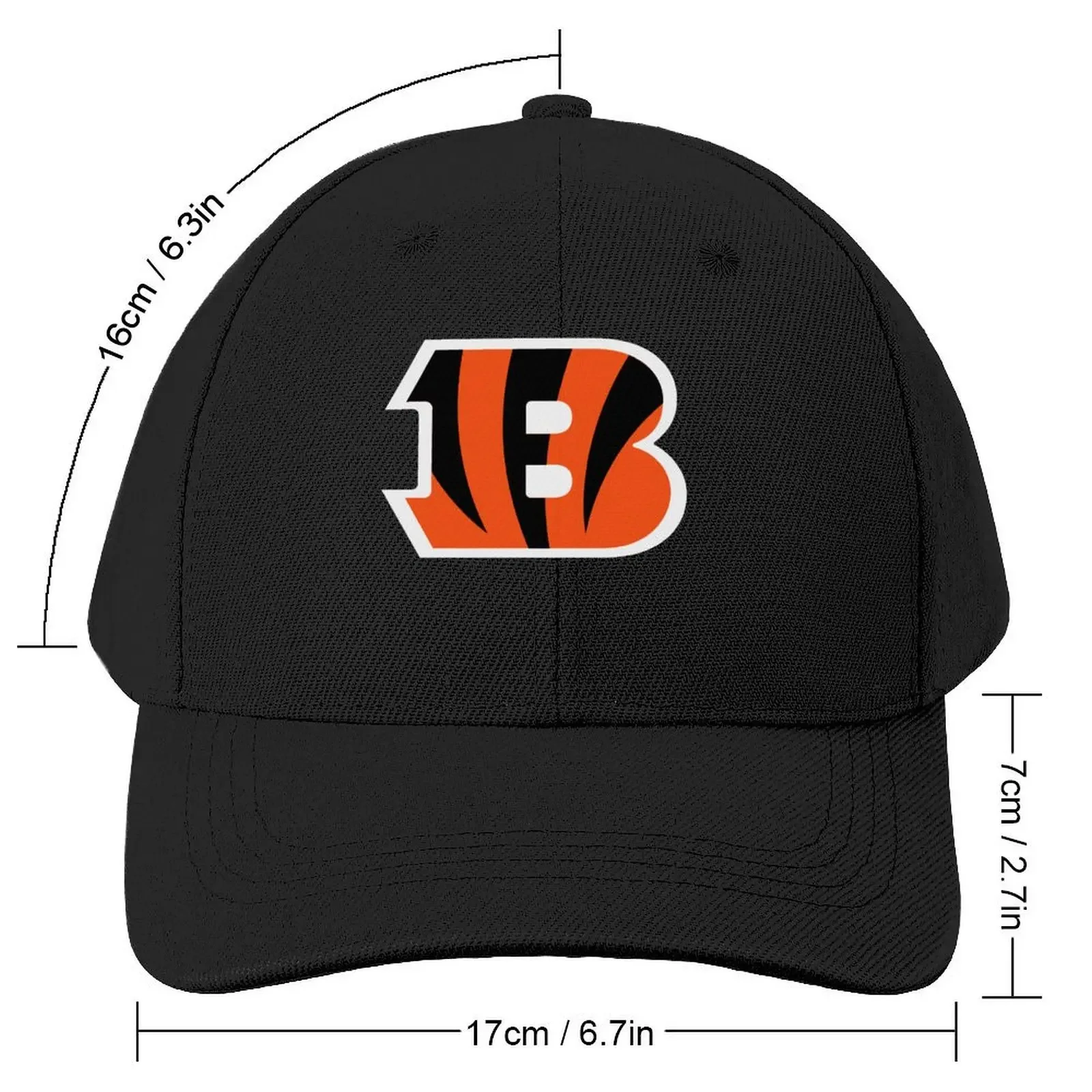 Boné de beisebol masculino e feminino The C Bengals, chapéu de marca, personalizado, 2024