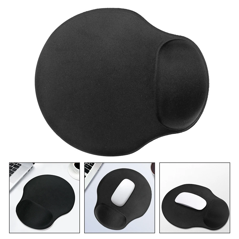 

3pcs Wrist Support Mouse Pad Ergonomic Keyboard Rest Computer Mat Non Slip Desk Cushion Office Travel Accessories