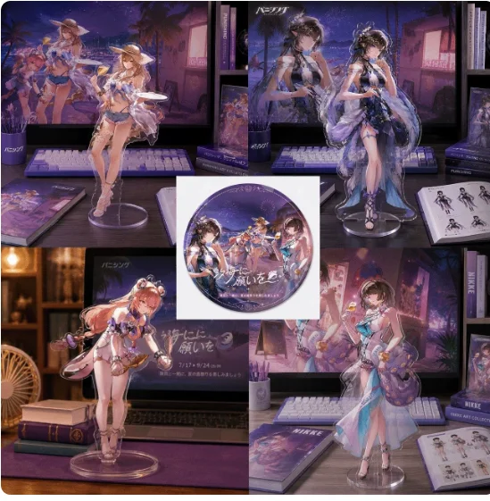Anime GRAY RAVEN：PUNISHING Acrylic Stand Figure Model Plate Cosplay Collection Desktop Decor Gifts New XYZ