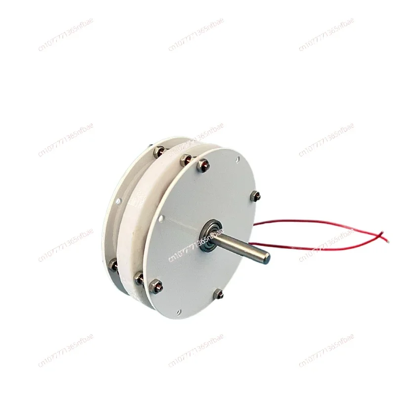 20W Mini Disc Ironless Core Permanent Magnet Generator High Efficiency Low Speed Low Resistance DIY Wind Power