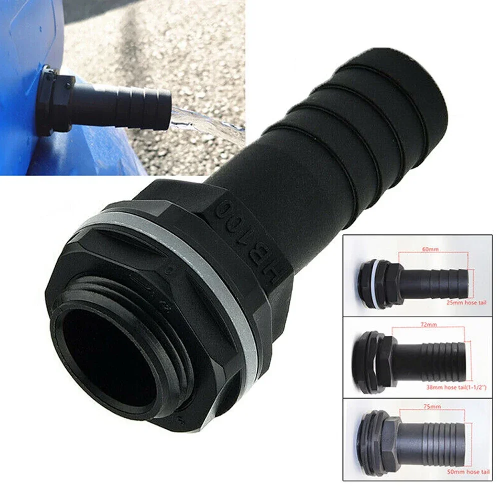 

Quick Connector Water Butt Tank 1in Overflow Connector Nut &Washer Fits 1in Overflow Pipe Outdoor Living Watering Equipment