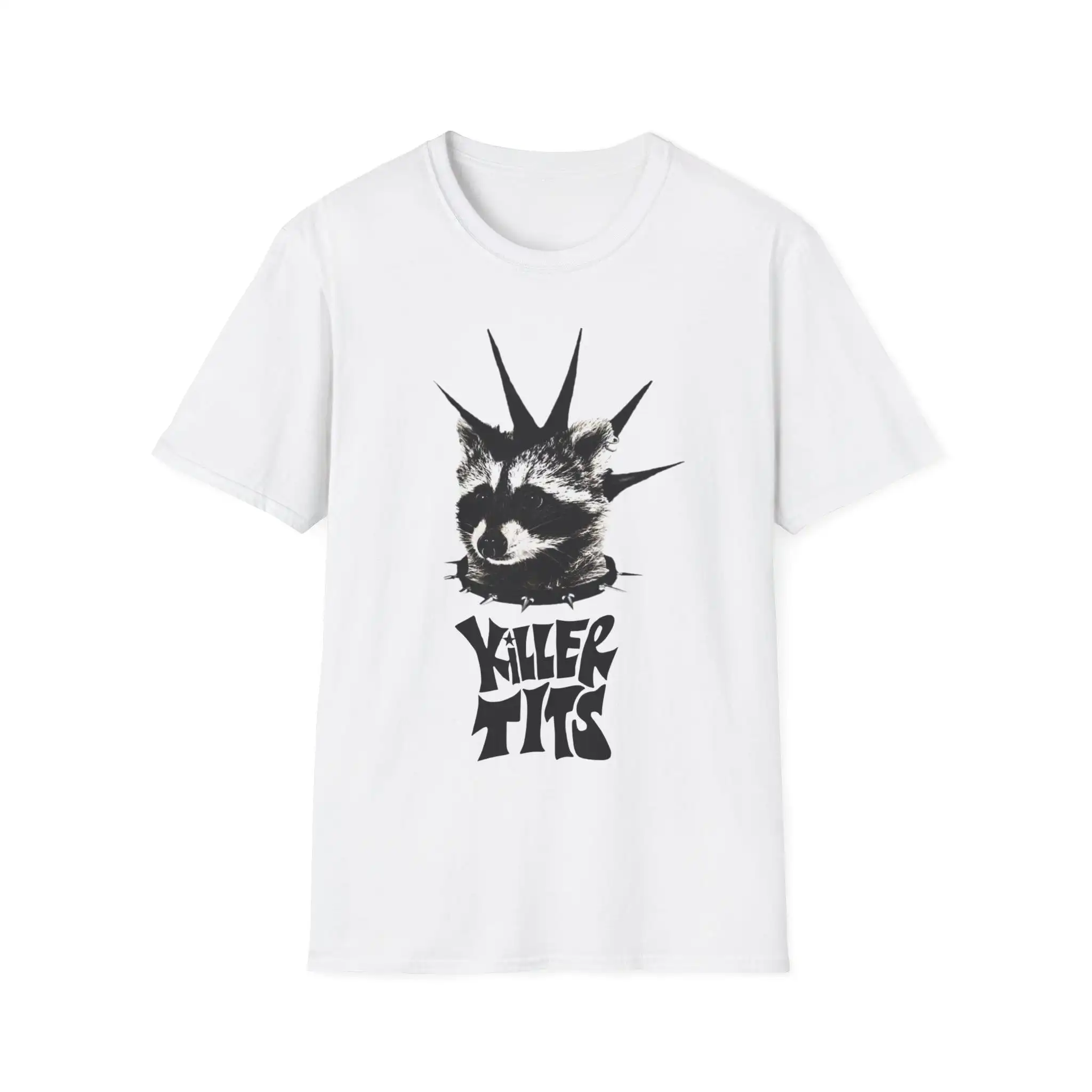 Casual Short Sleeve Crew Neck Graphic Print Polyester T-shirt, Regular Length Knit Fabric Unisex