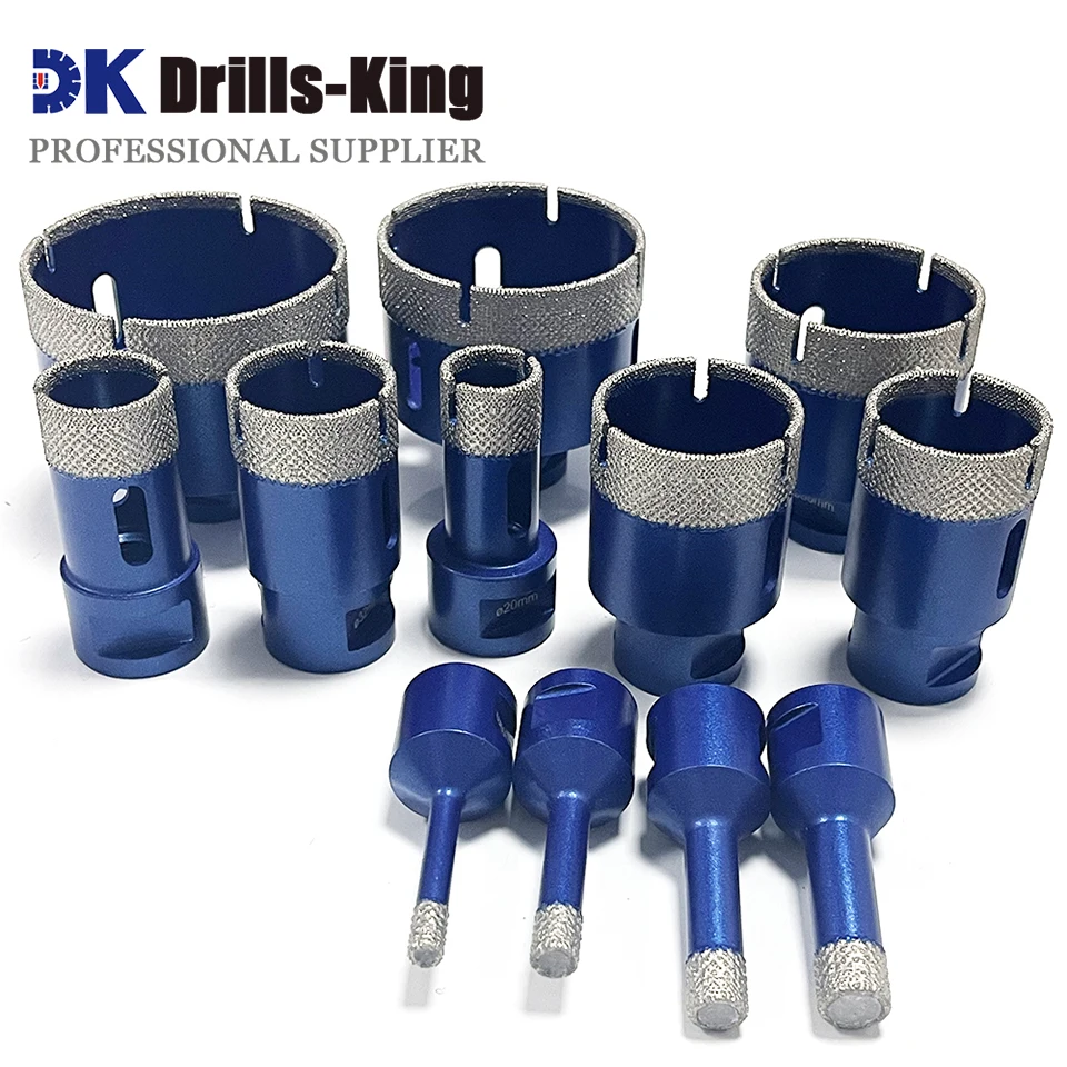 

M14 Vacuum Brazed Diamond Core Drill Bit Tile Drill Bit Arix Type Hole Cutter Hole Saw 6mm-68mm for Porcelain Tile Ceramic