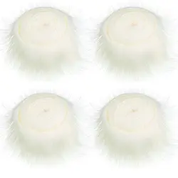 1.5M Faux Fur Ribbon Tapes Fluffy Soft Long Plush Fur Fabric Stripe for Handmade Trimming Apparel Sewing Crafts Winter Costume