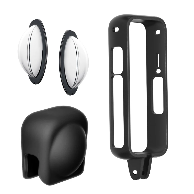 For Insta360 X3 Protective Frame Lens Protective Cover Lens Cover Protective Film Insta 360