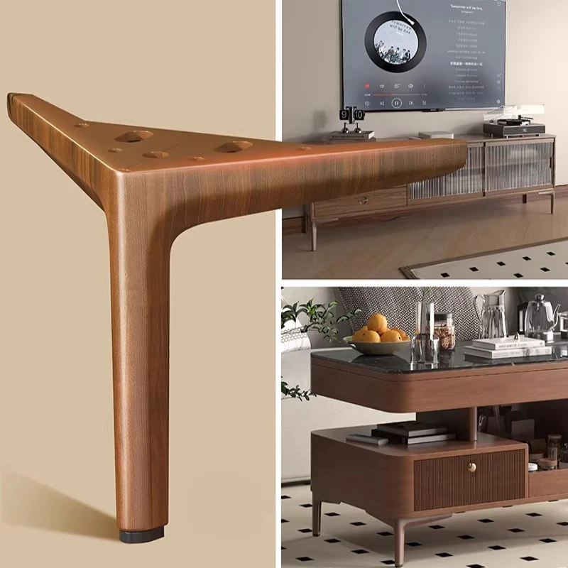 

4pcs Metal Bedside Table Support Feet Coffee Table TV Cabinet Shoe Cabinet Legs Bathroom Cabinet Feet Sofa Feet Bed Legs