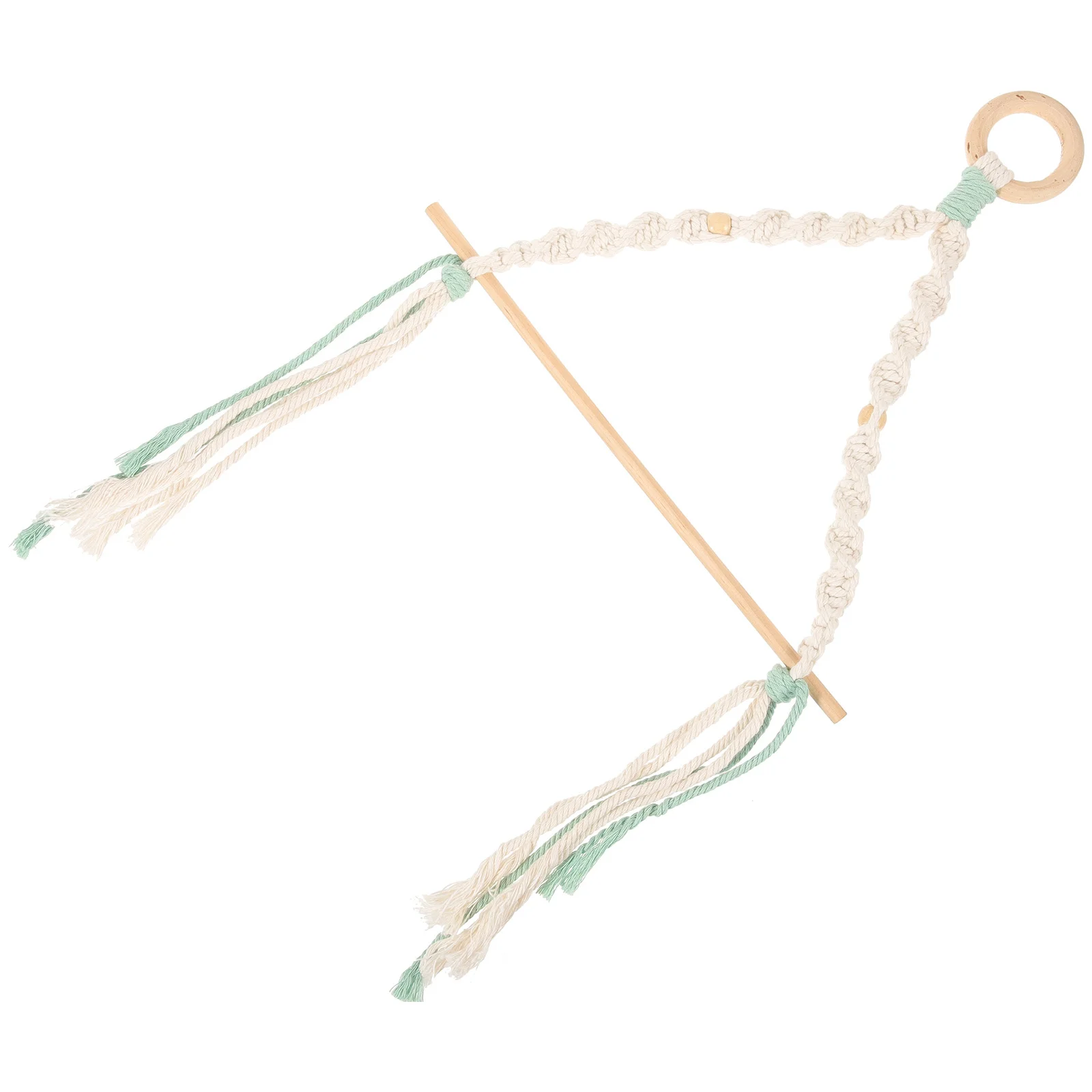 1pcs Wall Mounted Toilet Paper Holder Rustic Wood Rope Design Space Saving Bathroom Kitchen Rack Vintage Roll Paper Stand Hemp