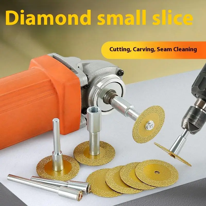 5/6Pcs 40MM Mini Cutting Disc For Marble AndJade Cutting Accessories Diamond Grinding Wheel Circular Saw Blade