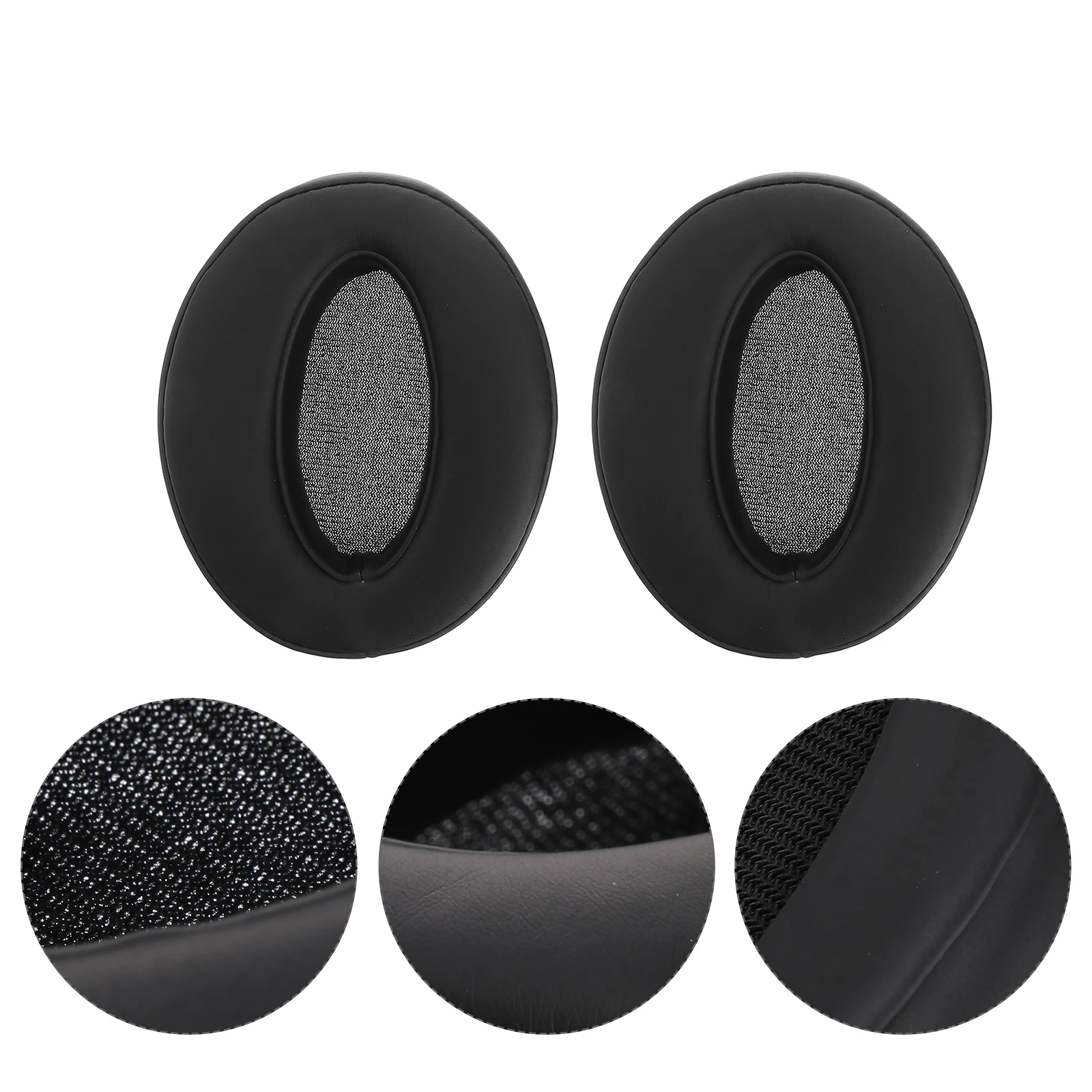 

2Pcs Ear Pads Replacement Earpads for Wireless Headset Comfortable Lightweight .50 Btnc Compatible