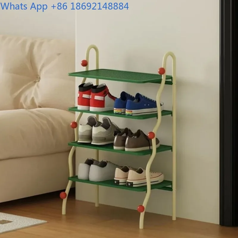 

Creative Multi-layer Shoe Rack for Home, Simple Entryway Dormitory Entrance Shoe Cabinet, Small Apartment Shelf