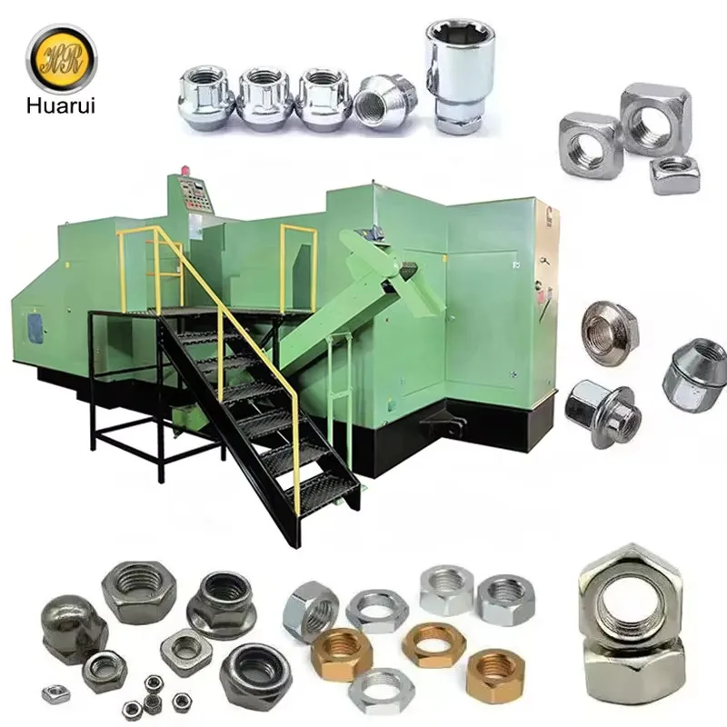 Taiwan Automatic High Speed Die 4 Blow Cold Forging Special Screw Nut Bolt Former Making Hinery
