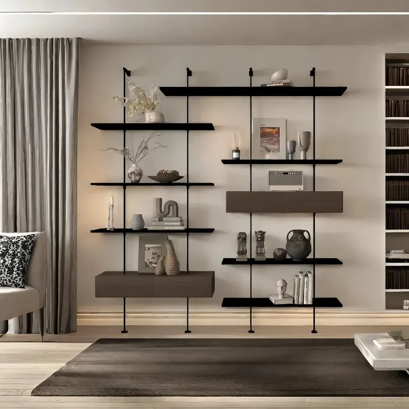 Librero تخزين خزائن غرفة المعيشة حاوية المنزل خزائن غرفة المعيشة عرض الرف Meuble De Rangement الأثاث العصري #1