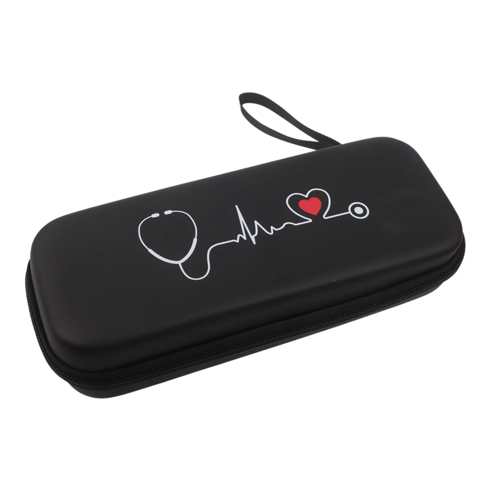 Stethoscope Storage Case with EVA Shockproof Shell and Soft Lining Including Mesh Pocket for Organized Storage