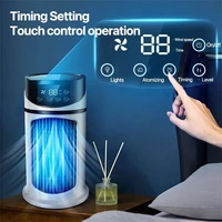 Climatiseur portable USB, mini climatiseur, ventilateur de refroidissement à eau, climatiseur pour la maison et le bureau 2