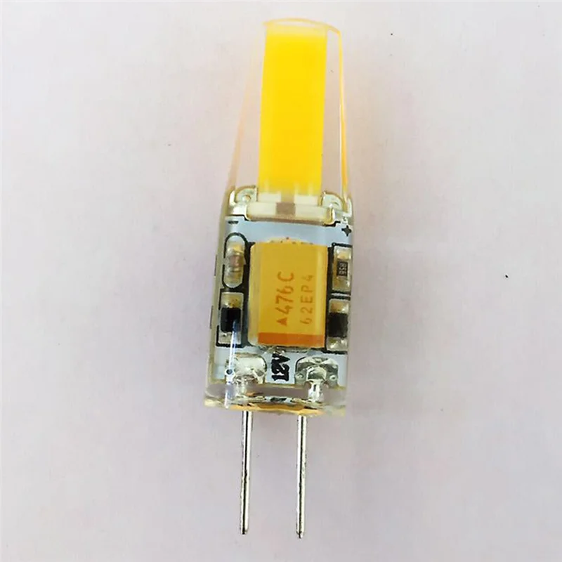 

UISN 10PCS Mini G4 LED COB Lamp 3W Bulb Candle Lights Replace 30W 40W Halogen For Chandelier Spotlight