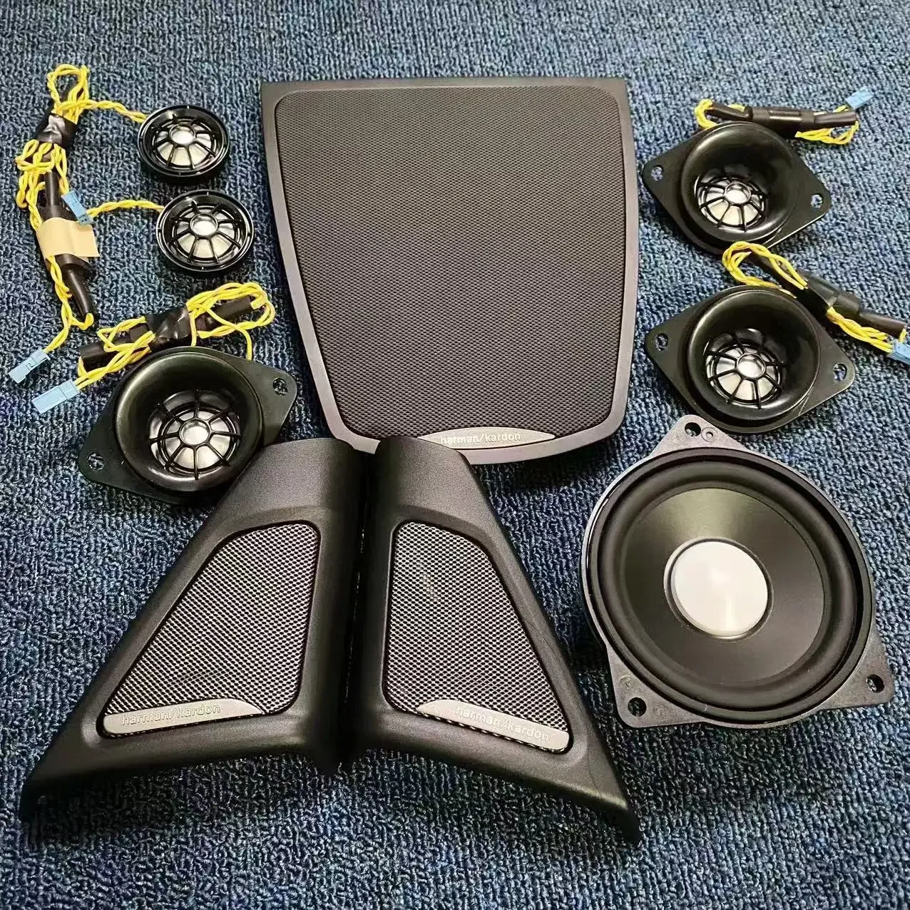 

ForFor BMW F10 F11 5 Series Multiple Combinations Car Horn Loudspeaker Cover Power Amplifier Tweeter Midrange Subwoofer Speakers