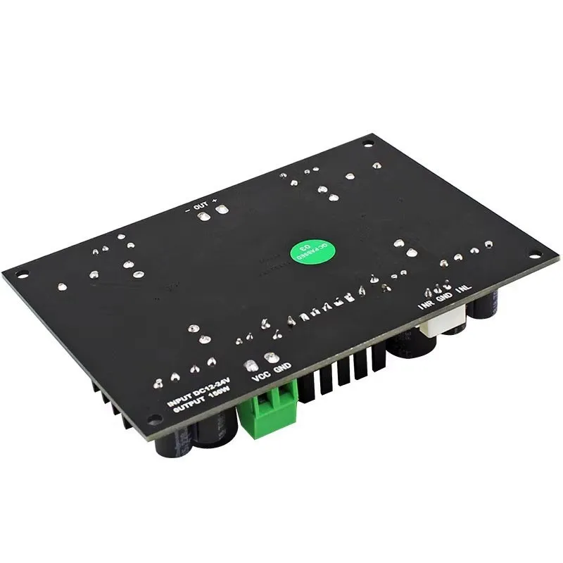 Placa amplificadora de potência digital JABS-DIY 150W Mono TPA3116D2 Pure Heavy Subwoofer Pull Rod Módulo amplificador de caixa de alto-falante
