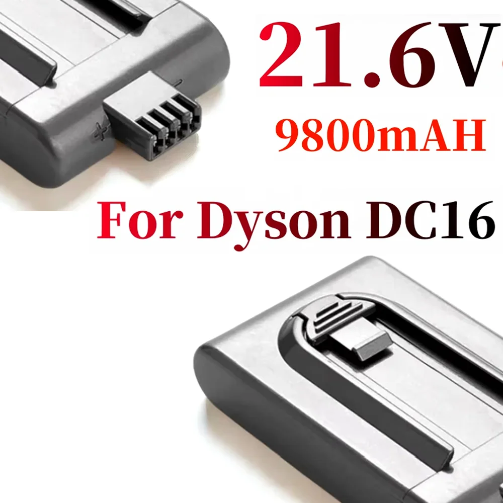 

DC16 21.6V 9800mAh Li Ion Replacement Battery For Dyson dc16 DC12 dc16 Animal 12097 BP01 912433-01 L50 Vacuum Cleaner Battery
