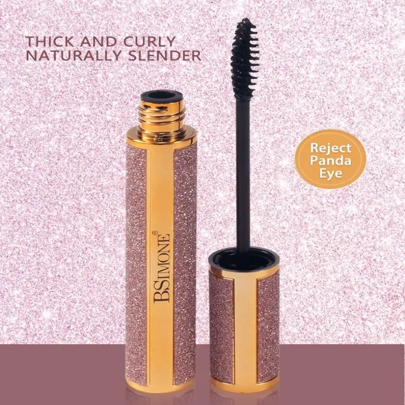 Máscara de pestañas resistente al agua 4D de 12g para longitud y volumen extremos, cosméticos de maquillaje de pestañas negros de larga duración a prueba de manchas