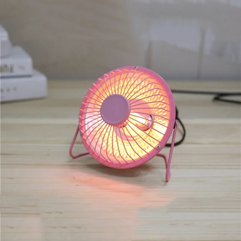 

Electric heating warmer 6-inch Mini Home Heater Infrared Portable Electric Air Heater Warm Fan Desktop for Winter Household