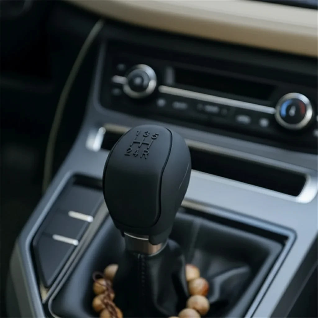 Automotive Silicone Gear Shift Sleeve Anti-Slip Universal Manual Gear Lever Cover 1PC