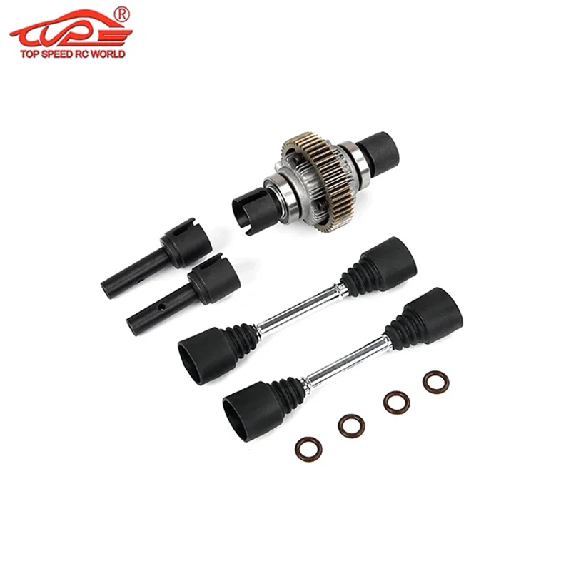 Metal Reinforcing Differential Gear Kit with Dog Bone Set for 1/5 HPI ROFUN ROVAN BAJA KM 5B 5SC 5T RC CAR PARTS