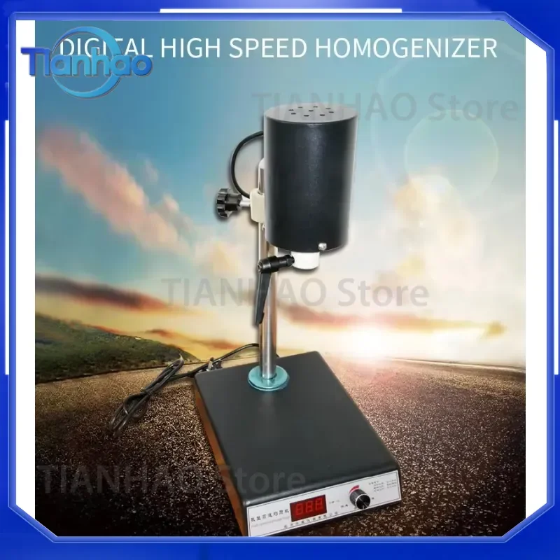 High Speed Digital Display Homogenizer for FJ200-S Adjustable Homogenate Dispersion and Homogenization