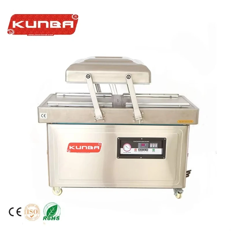 

DZ-400/2SB High Quality Industry Food Meat Automatic Double Chamber Packing Machine Vacuum Packer for Food