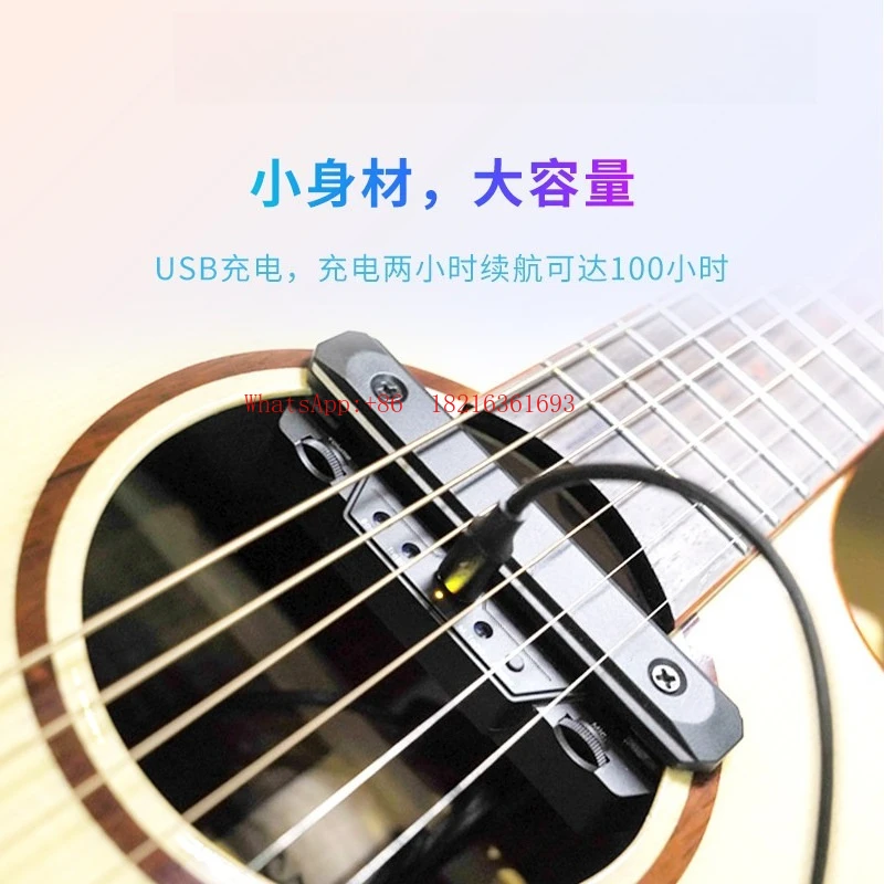 Guitar Pickup Can Be Played, No Holes Can Be Recorded, Active Pickup