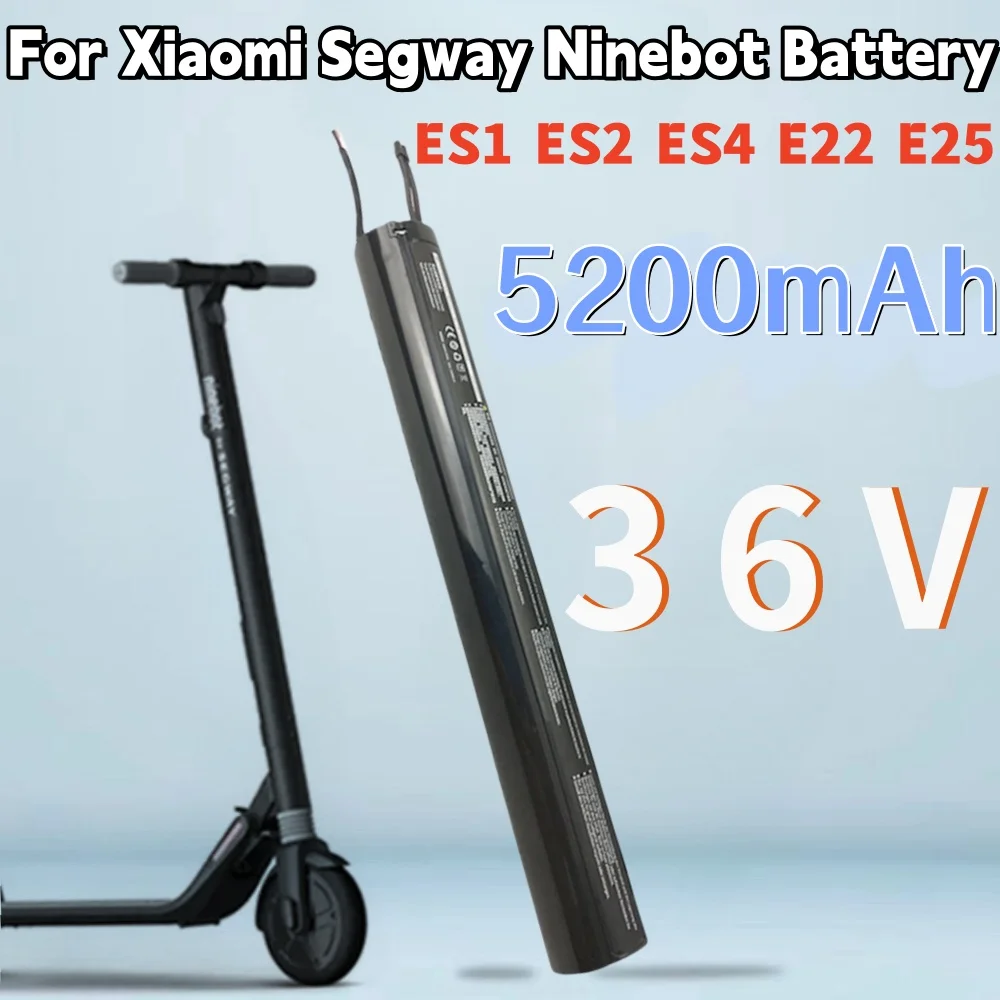 

For Xiaomi Segway Ninebot ES1 ES2 ES4 E22 With Built-in 36V 5200mah Lithium Battery pack