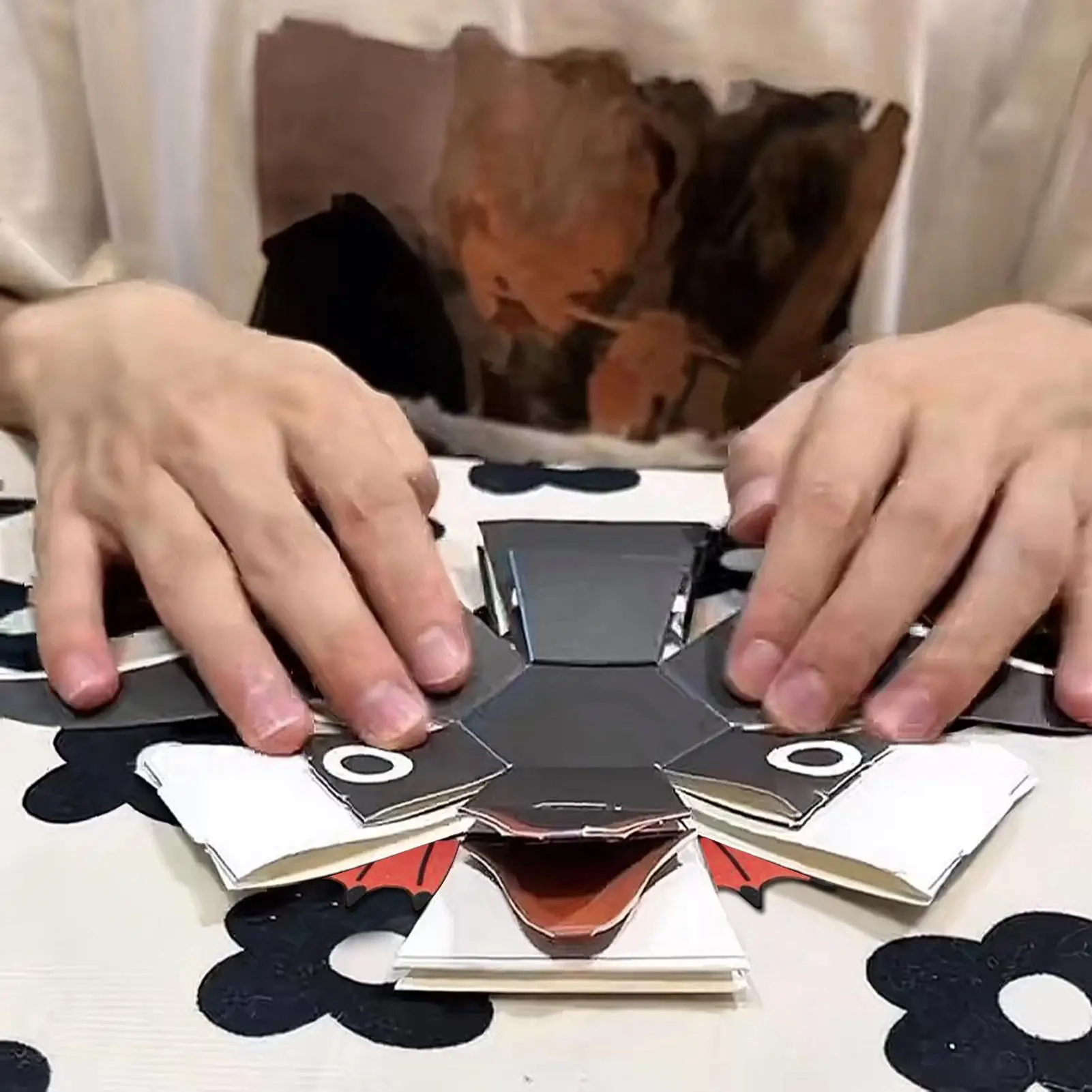 프레스 바운싱 페이퍼 펭귄 조각상 - 동물 장식 공예 키트 소년, 소녀, 어린이, 청소년용, 유치원 파티 교실용