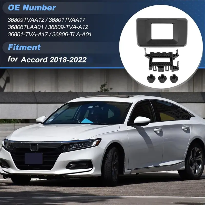 For Honda Accord 2018-2022 Model Compatible Mounting Bracket Kit For Cruise Control Distance Sensor(OE 36809TVAA12)-T61C