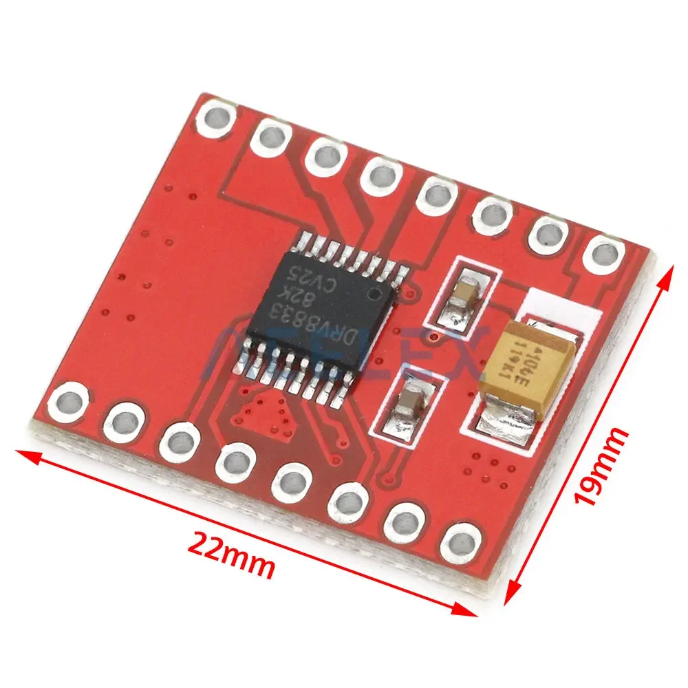 DRV8833 Dual Motor Driver 1A TB6612FNG forArduino Microcontroller Better than L298N TB6612