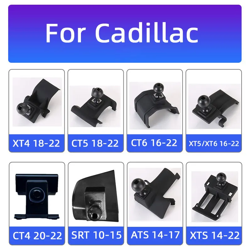 

Car Air Vent Mount Bracket Cell Phone Stand Base Fixed Bracket Accessory For Cadillac XTS XT4 XT5 CT4 CT5 CT6 ATS SRX