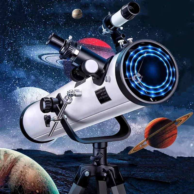 Telescopio astronómico monocular profesional 114 mm gran apertura 875x - imagen 2