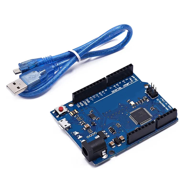 NEW Leonardo R3 Microcontroller Original Atmega32u4 Development Board With USB Cable Compatible For Arduino DIY Starter Kit