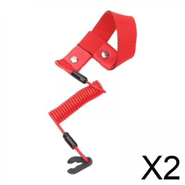 

Простая установка ремешка остановки двигателя, сменный износостойкий привязь выключателя для подвесного мотора Yamaha, аксессуар для лодки