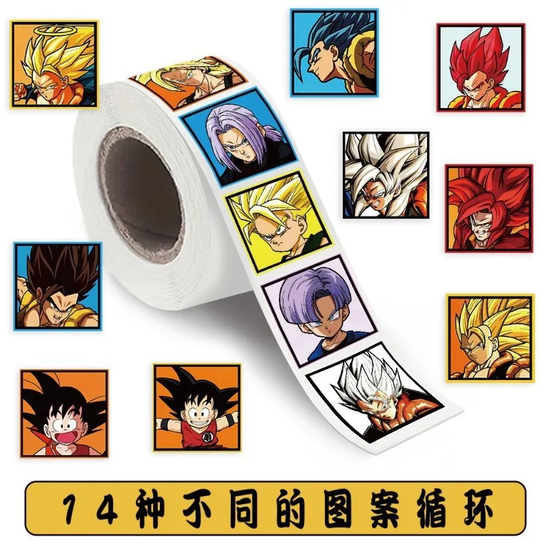 Dragon Ball Son Goku Kame Sennin zweidimensionale dekorative Aufkleber für Desktop, Notebook, Cartoon, niedliches DIY-Handkonto-Material – Detail 5