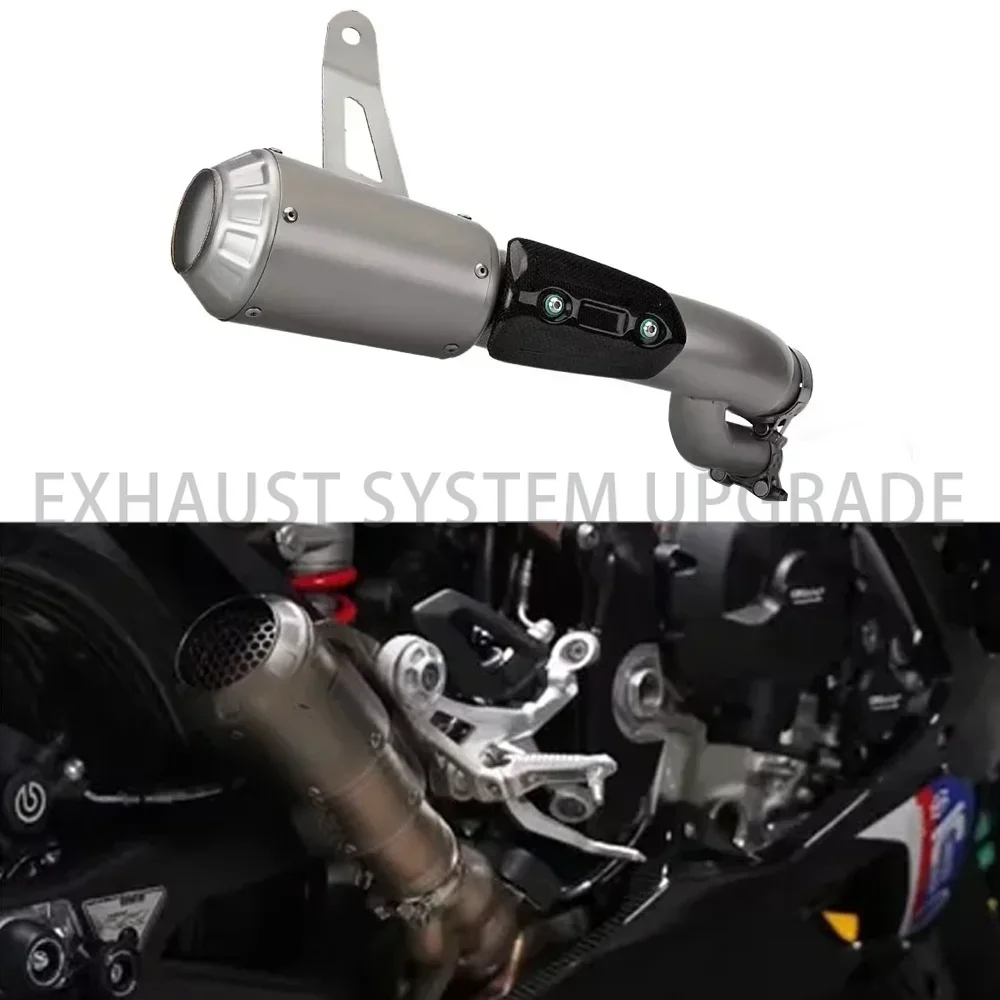 FOR BMW S1000R S1000RR 2017-2018 Years Motorcycle Racing Performance Exhaust Racing Line Original Location Motorcycle Muffler