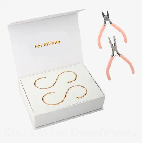 2025 New Permanent Eternal Bracelet Couple Jewelry Do it Yourself Fashion Bracelet Kit Valentine's Gift for Lover.