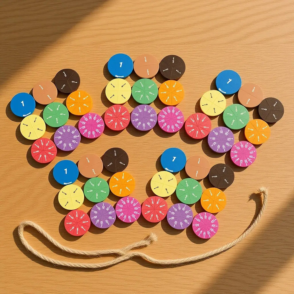 

Набор из 45 дисков для изучения дробей из ЭВА: Учебные пособия по математике для детей, изучение понятий дробей, занятия для домашнего обучения и Монтессори-активностей