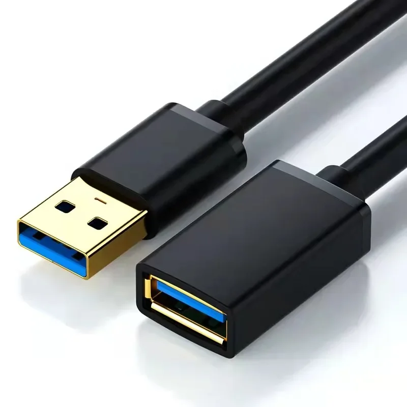 Cable for Smart TV PS4 Xbox One SSD USB to USB Cable Extender Data Cord Mini USB3.0 2.0 Extension Cable USB3.0 Extension